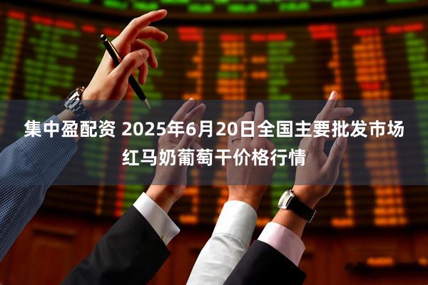 集中盈配资 2025年6月20日全国主要批发市场红马奶葡萄干价格行情