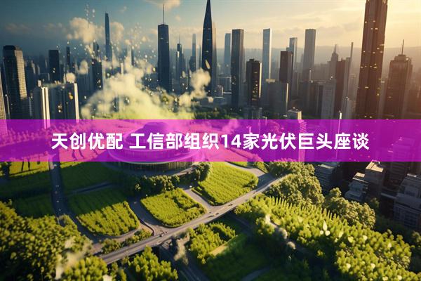 天创优配 工信部组织14家光伏巨头座谈